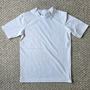 Boys White Short Sleeve Rashguard